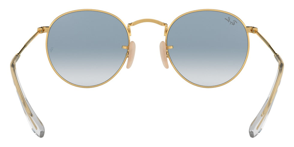 Ray-Ban® Round Metal RB3447N RB3447N 002/71 53 - Black with Light Gray Gradient Dark Gray lenses Sunglasses