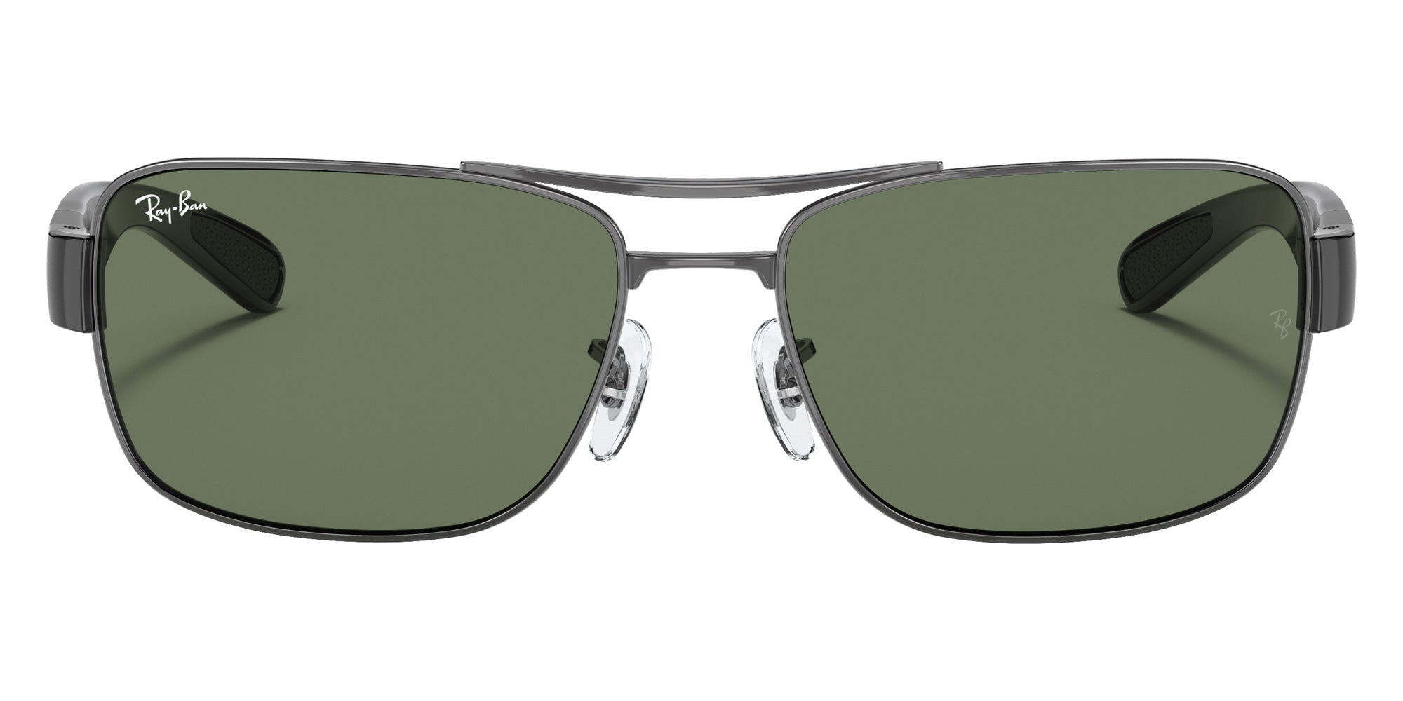 Ray-Ban® RB3522 RB3522 004/71 64 Sunglasses - Gunmetal