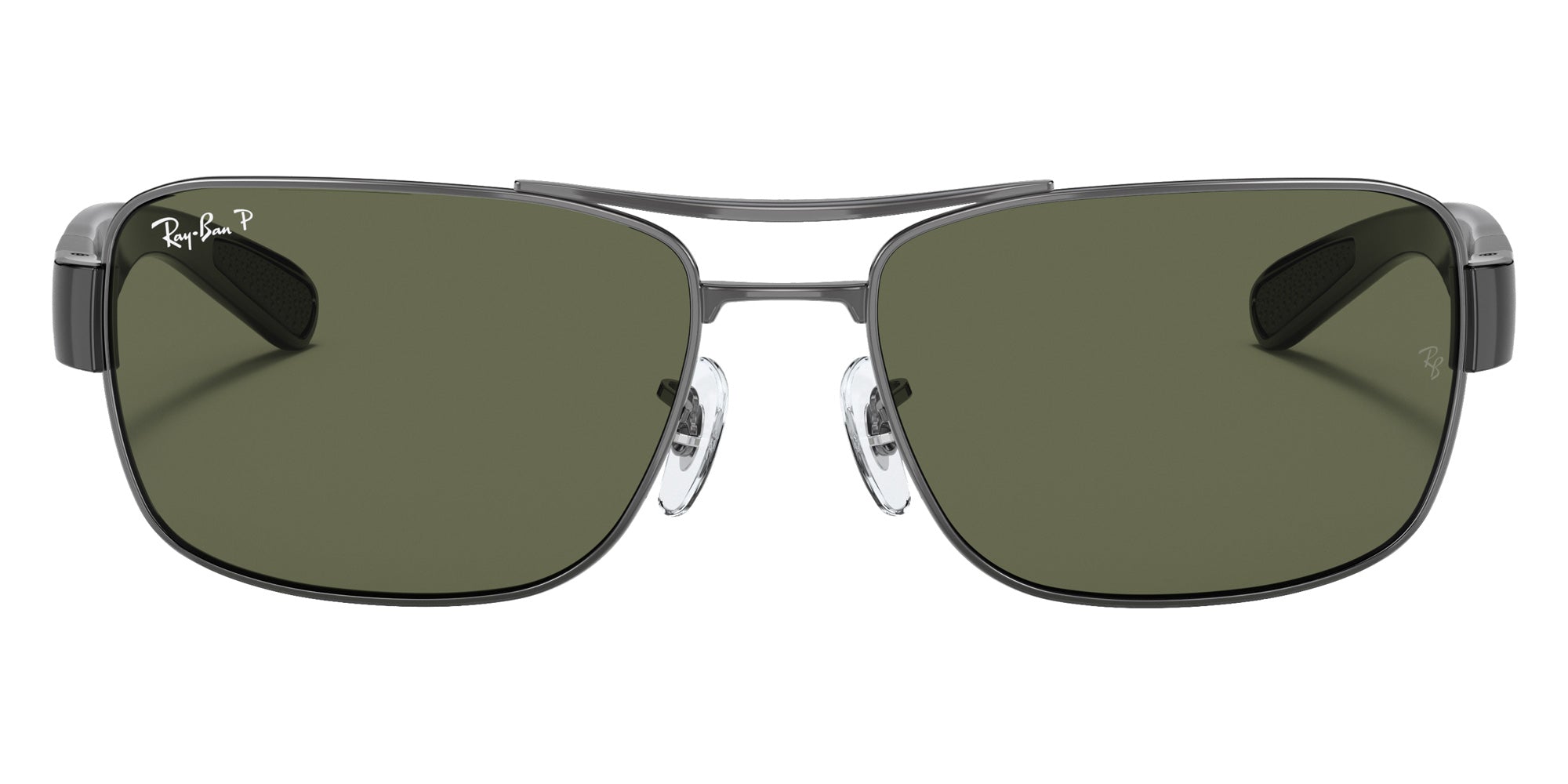 Ray-Ban® RB3522 RB3522 004/9A 64 Sunglasses - Gunmetal