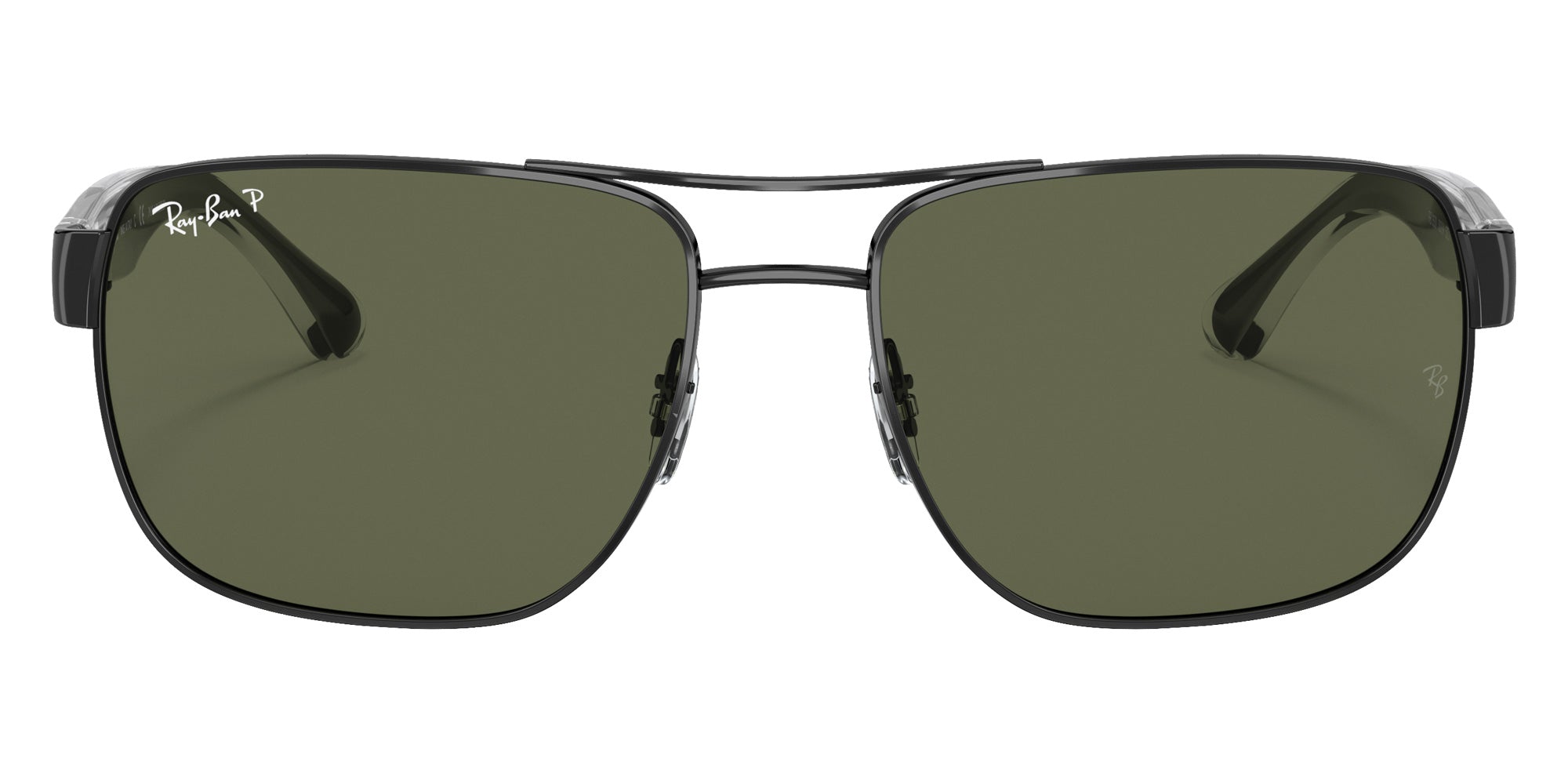 Ray-Ban® RB3530 RB3530 002/9A 58 Sunglasses - Black