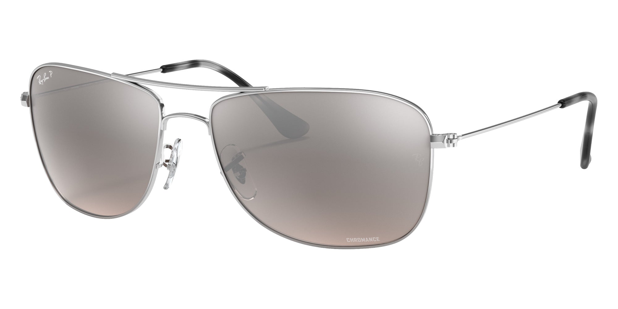 Ray-Ban® RB3543 RB3543 003/5J 59 Sunglasses - Silver