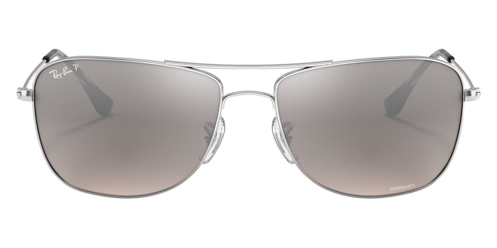 Ray-Ban® RB3543 RB3543 003/5J 59 Sunglasses - Silver