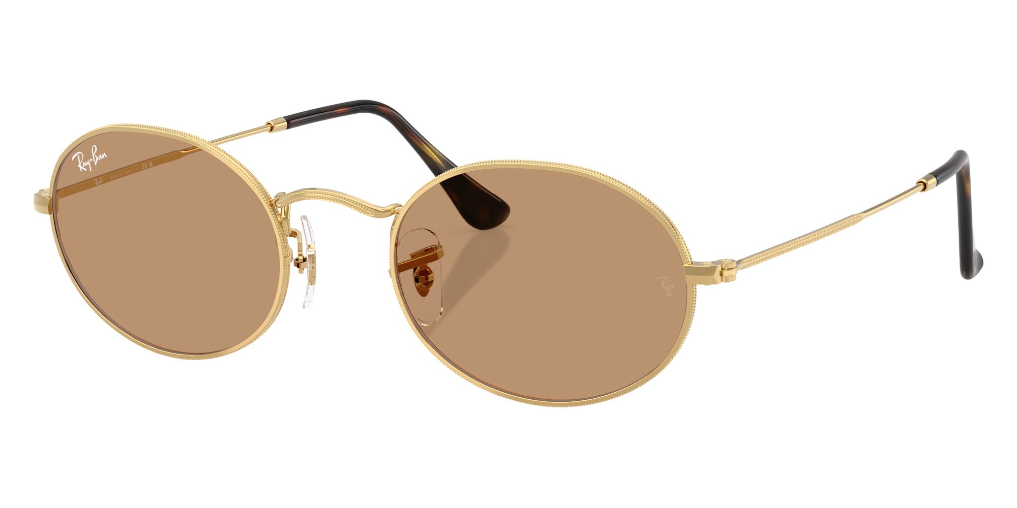 Ray-Ban® RB3547 RB3547 001/53 51 Sunglasses - Arista Gold