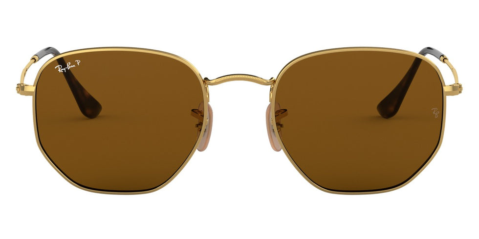 Ray-Ban® Hexagonal RB3548N RB3548N 9069A5 48 - Copper with Pink Gradient Brown lenses Sunglasses