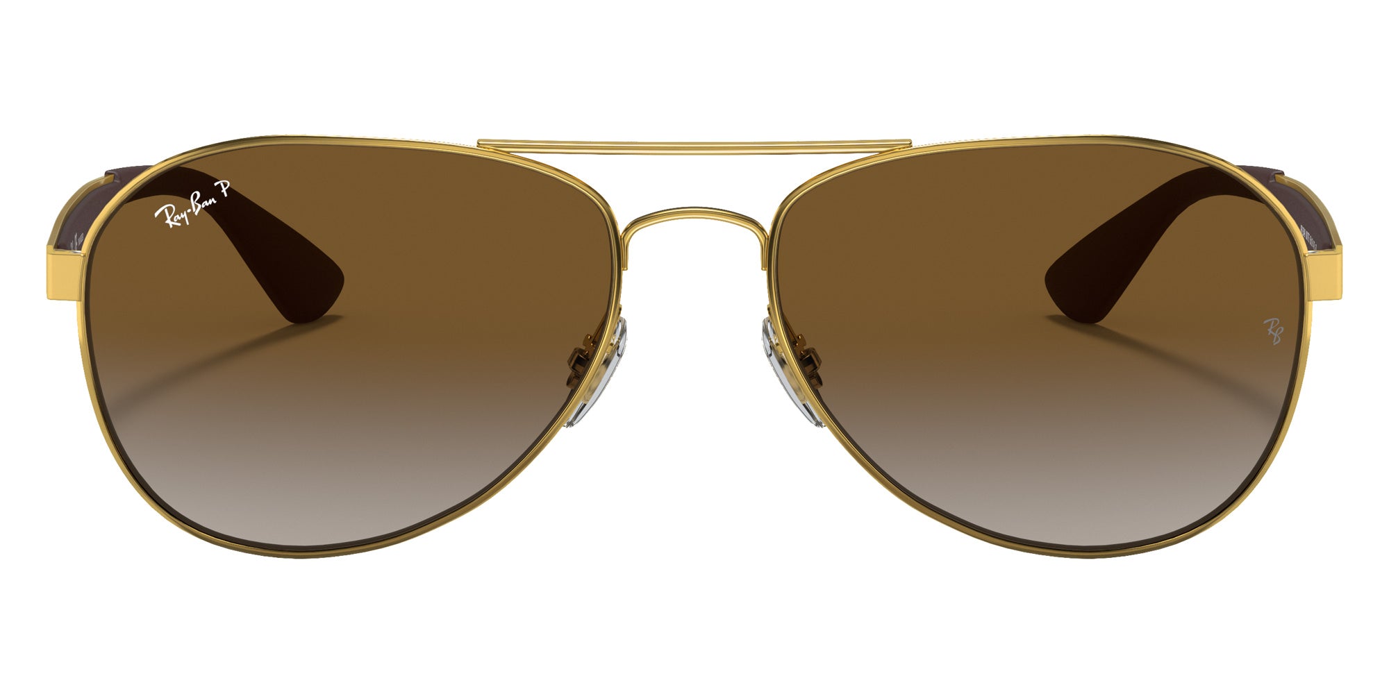 Ray-Ban® RB3549 RB3549 001/T5 61 Sunglasses - Gold