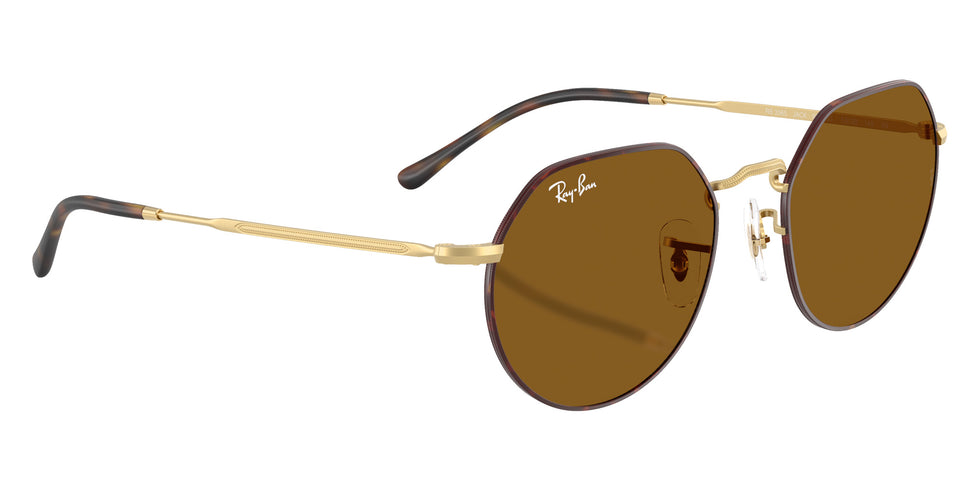Ray-Ban® RB3565 RB3565 927533 55 Sunglasses - Matte Arista Gold