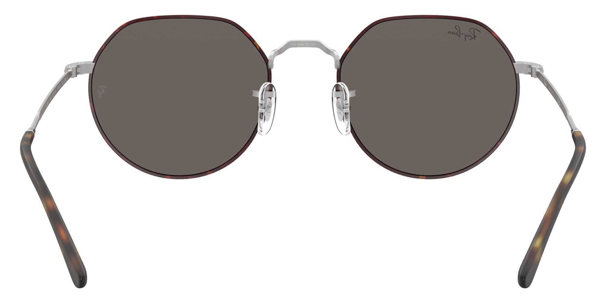 Ray-Ban® RB3565 RB3565 9277B1 55 Sunglasses - Matte Silver