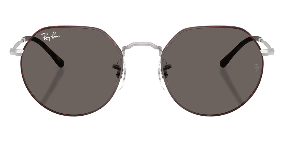 Ray-Ban® RB3565 RB3565 9277B1 55 Sunglasses - Matte Silver