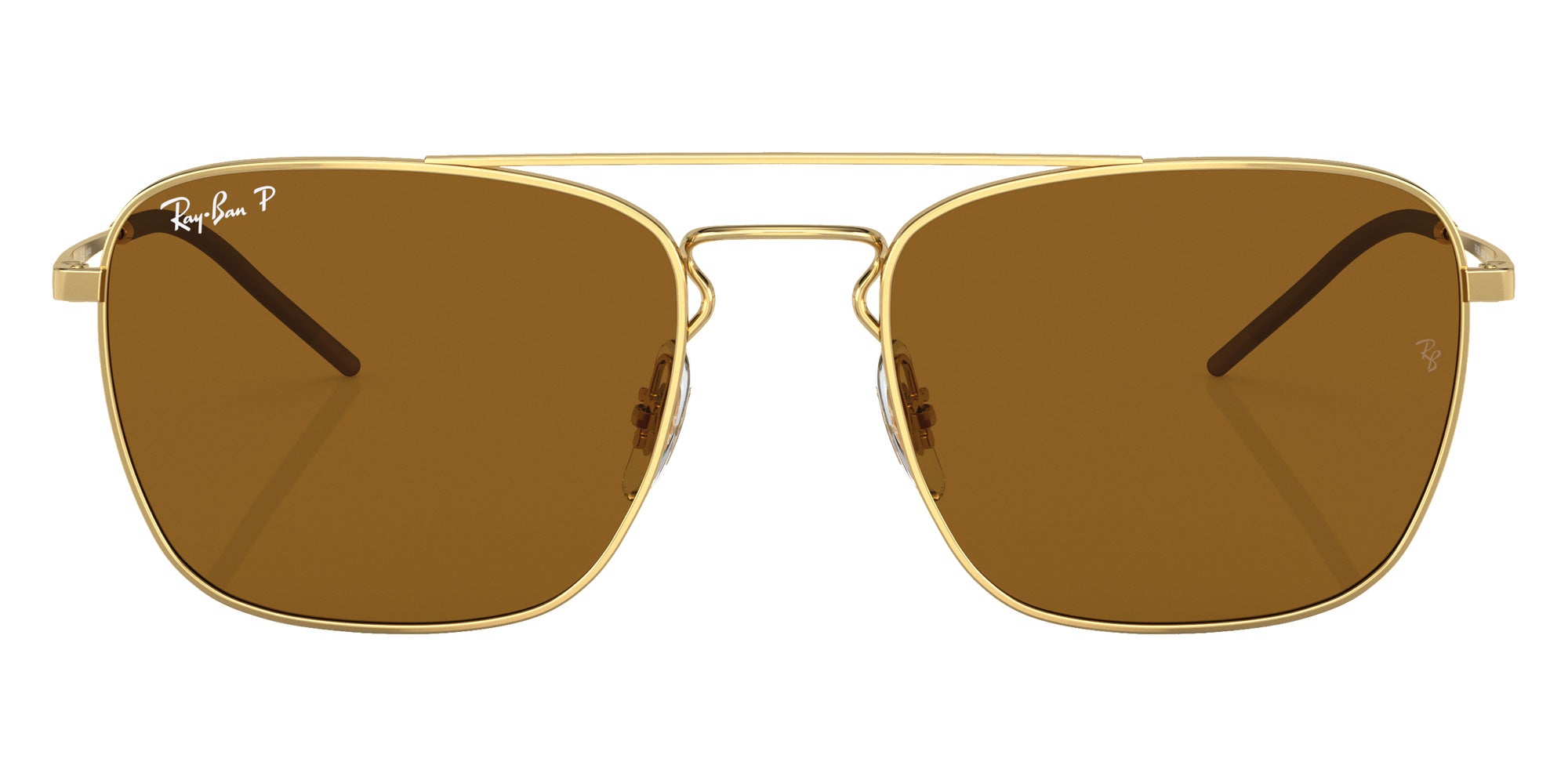 Ray-Ban® RB3588 RB3588 925083 55 Sunglasses - Arista Gold