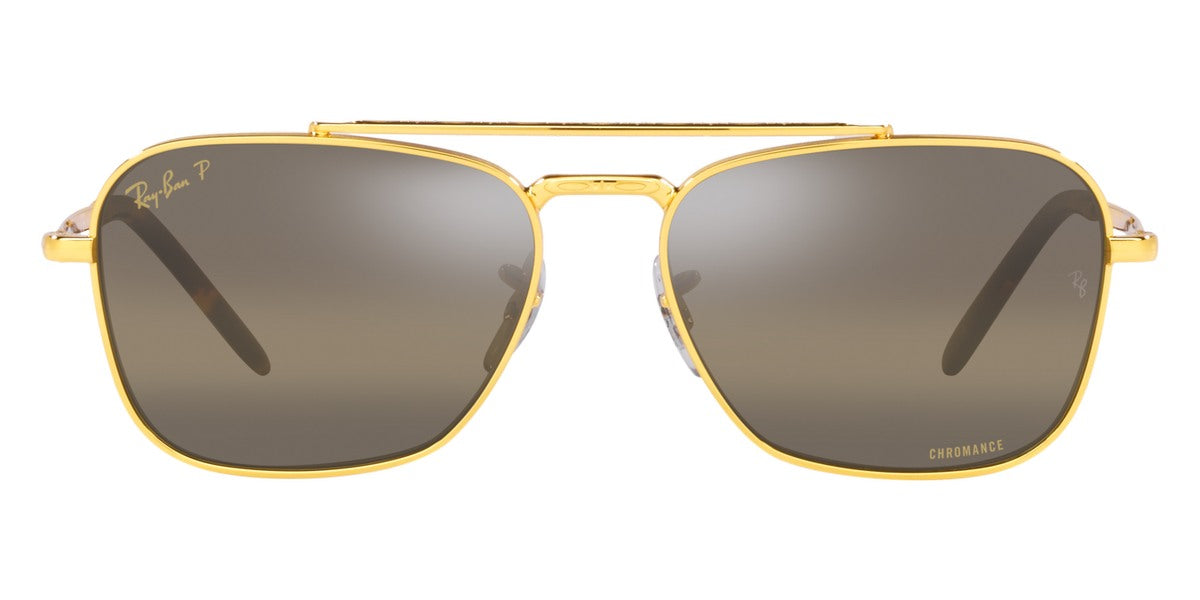 Ray-Ban® New Caravan RB3636 RB3636 003/32 58 - Silver with Clear Gradient Gray lenses Sunglasses