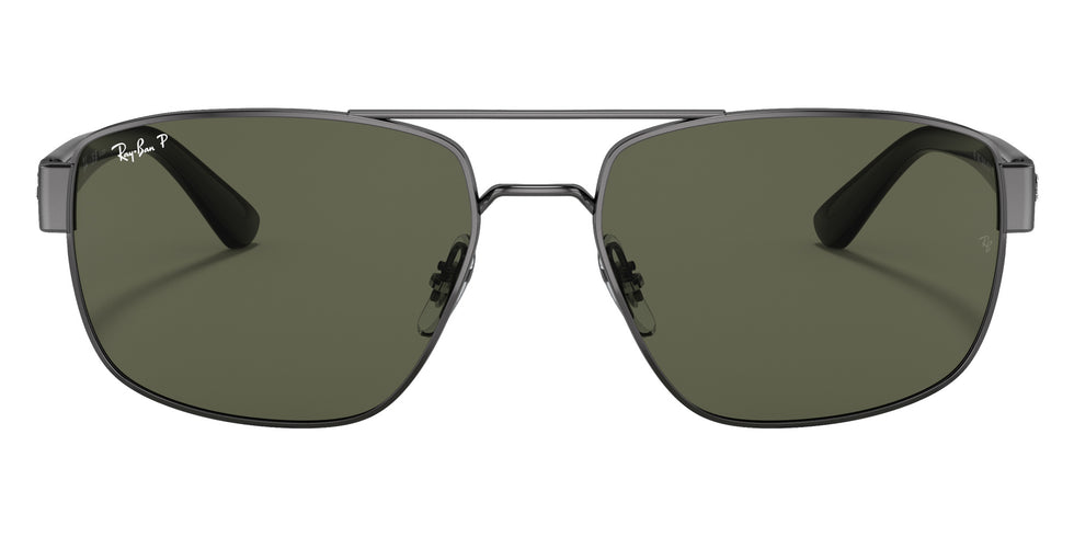 Ray-Ban® RB3663 RB3663 004/58 60 Sunglasses - Gunmetal