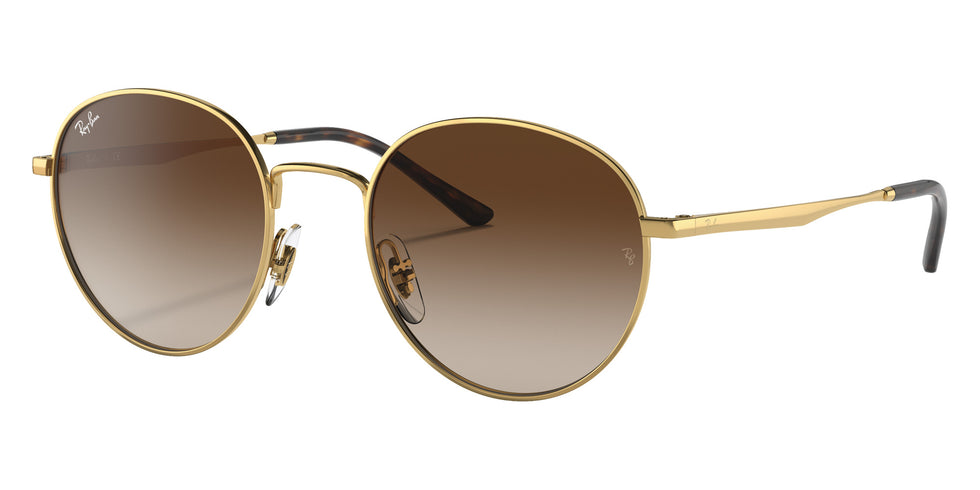 Ray-Ban® RB3681 RB3681 001/13 50 Sunglasses - Arista Gold