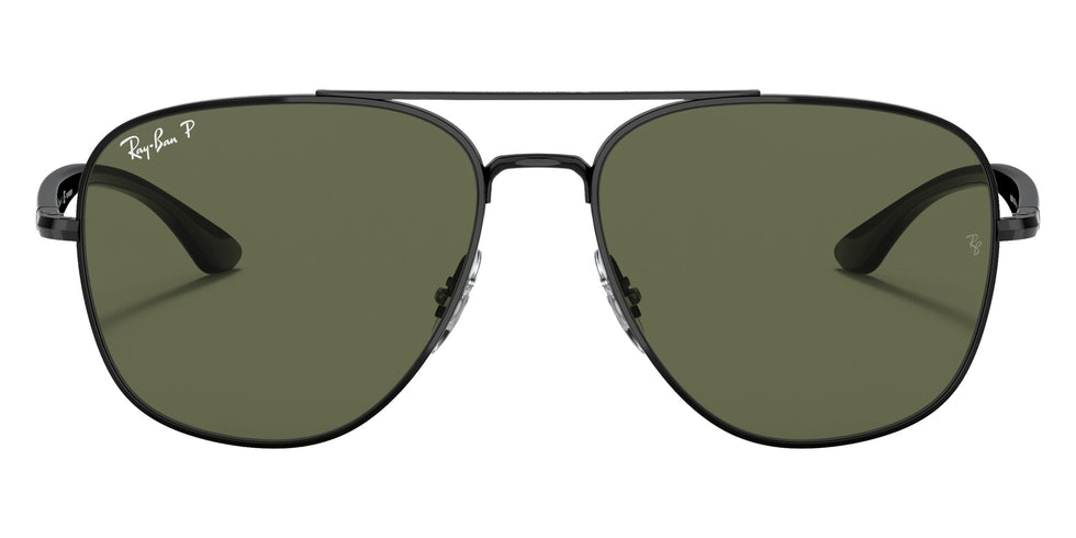 Ray-Ban® RB3683 RB3683 002/58 56 Sunglasses - Black