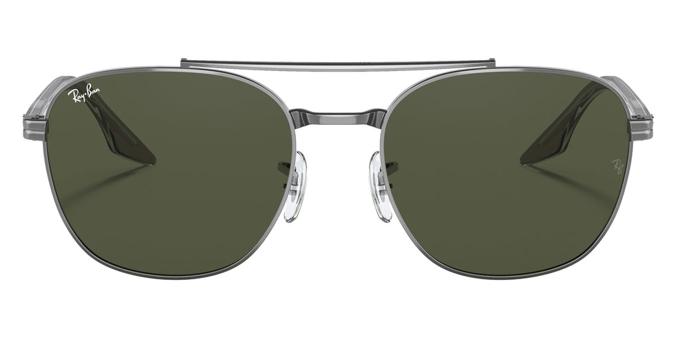 Ray-Ban® RB3688 RB3688 004/31 58 Sunglasses - Gray On Transparent