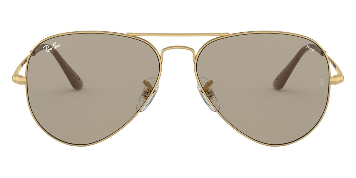Ray-Ban® Aviator Metal Ii RB3689 RB3689 004/S2 62 - Gunmetal with Blue Polarized lenses Sunglasses