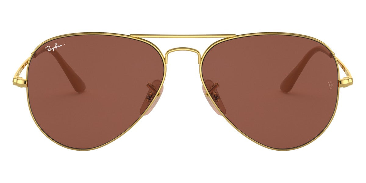 Ray-Ban® Aviator Metal Ii RB3689 RB3689 004/48 55 - Gunmetal with Black Polarized lenses Sunglasses