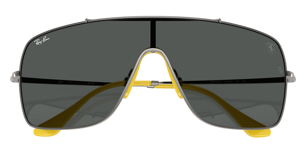 Ray-Ban® RB3697M RB3697M F03087 35 Sunglasses - Gunmetal