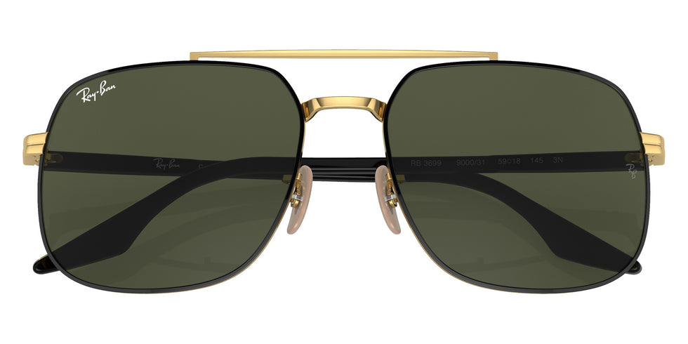 Ray-Ban® RB3699 RB3699 900031 59 Sunglasses - Black