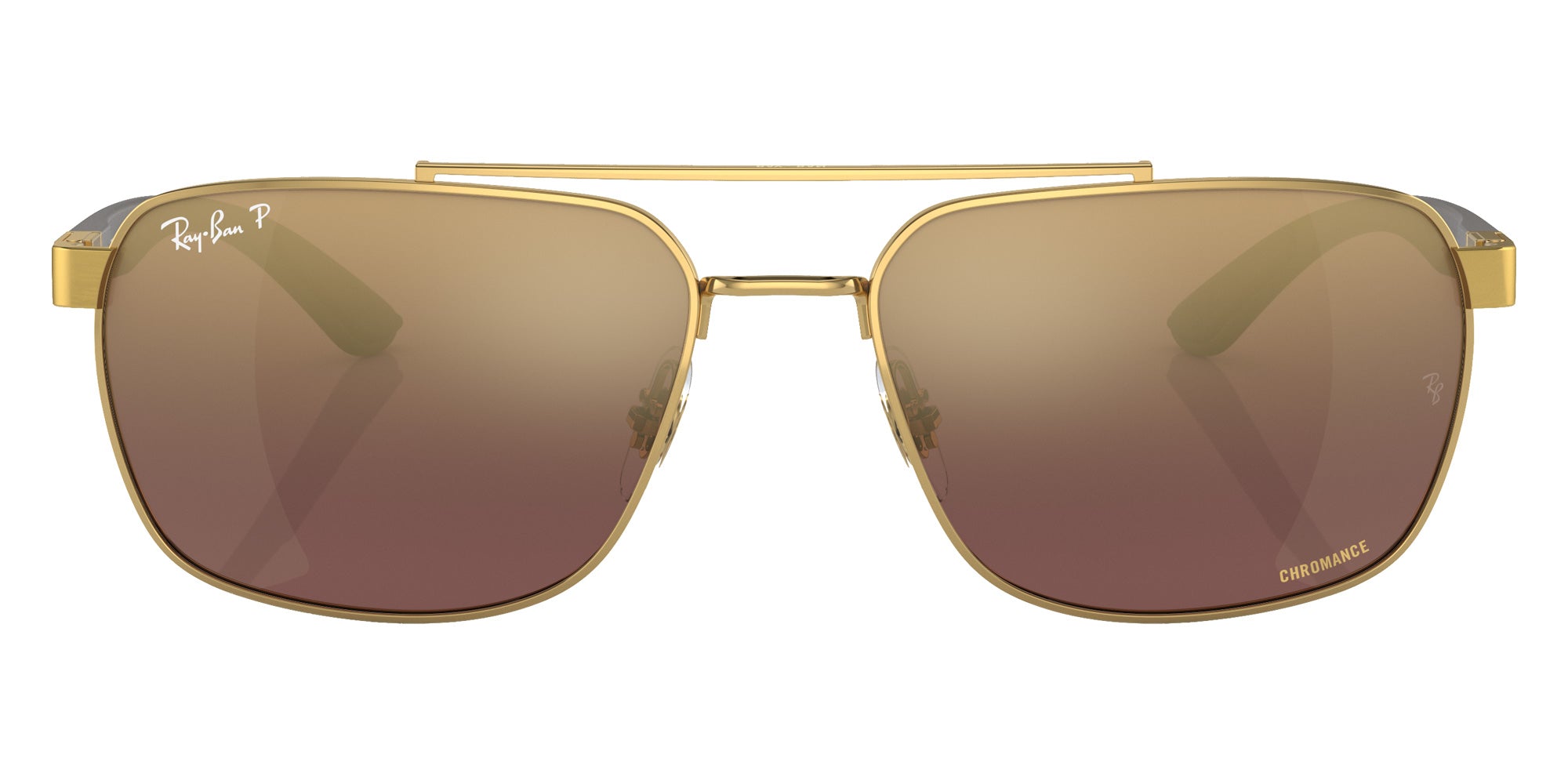 Ray-Ban® RB3701 RB3701 001/6B 59 Sunglasses - Brown