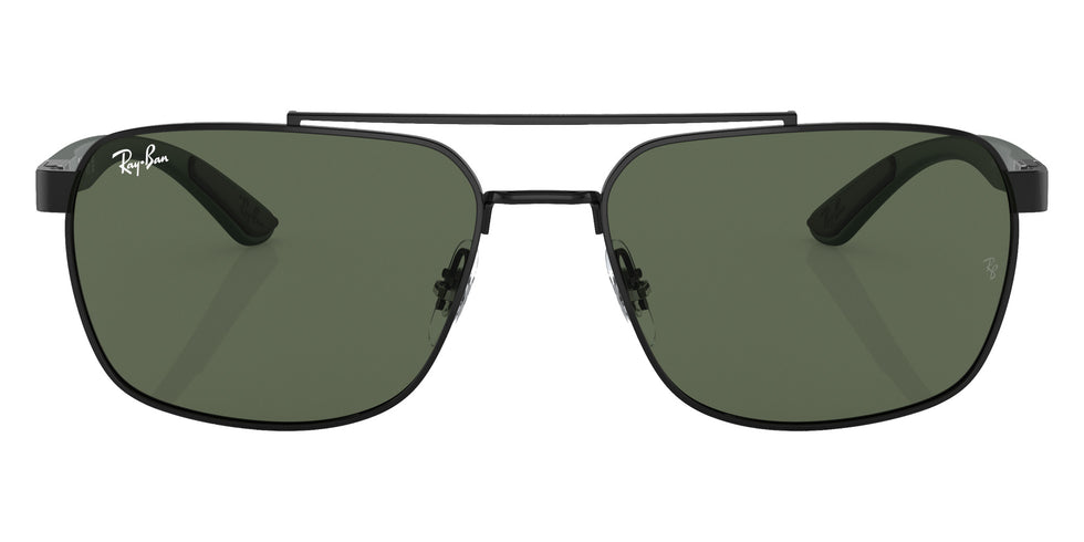 Ray-Ban® RB3701 RB3701 002/71 59 Sunglasses - Green