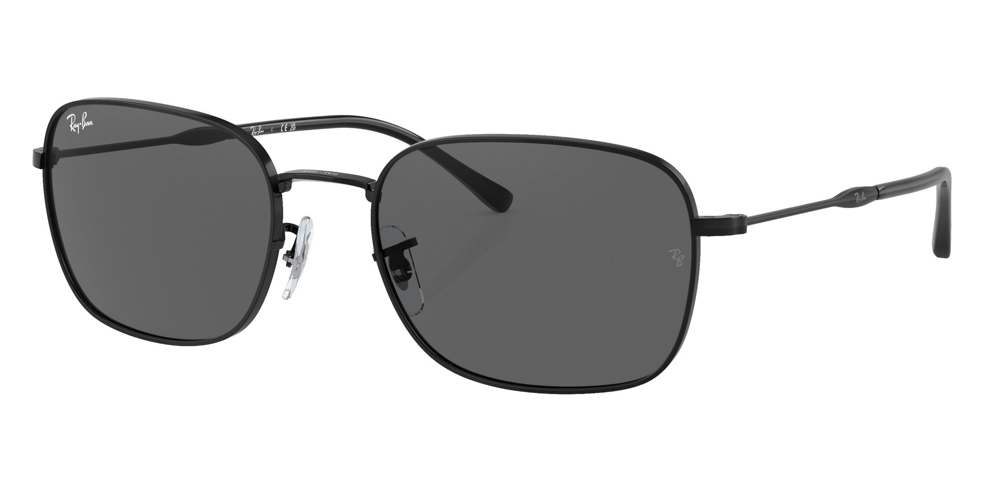 Ray-Ban® RB3706 RB3706 002/B1 54 Sunglasses - Black