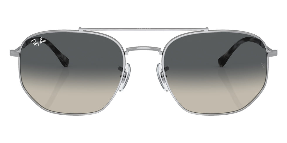 Ray-Ban® RB3707 RB3707 003/71 57 Sunglasses - Silver