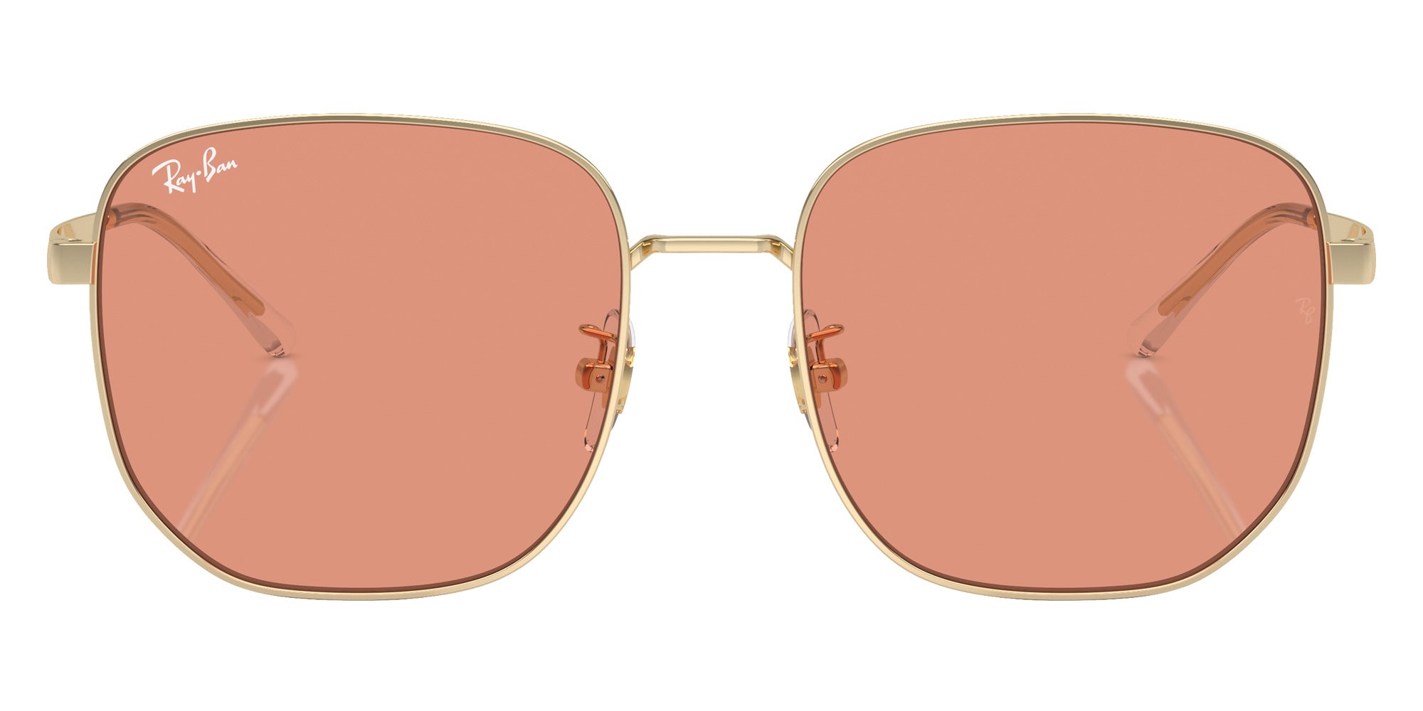 Ray-Ban® RB3713D RB3713D 921374 57 Sunglasses - Pale Gold