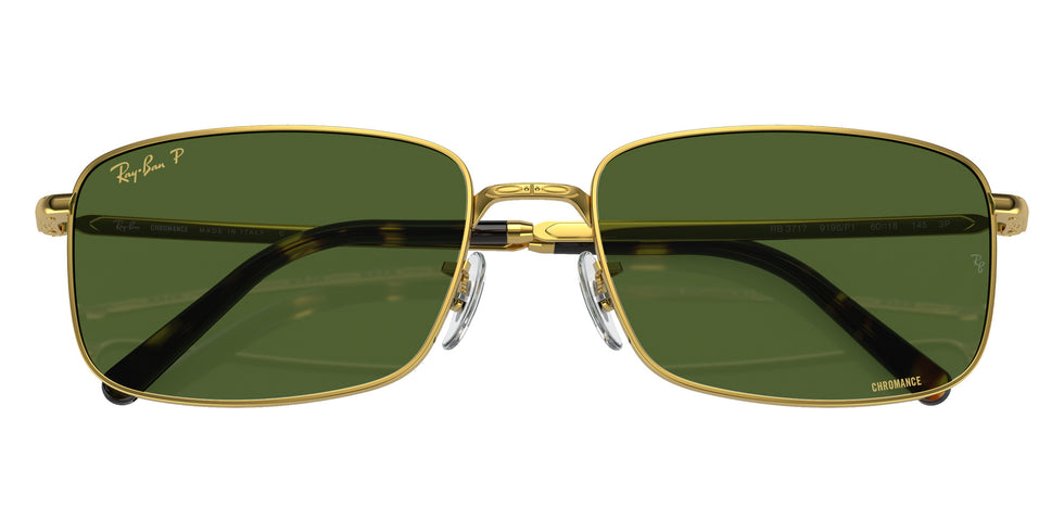 Ray-Ban® RB3717 RB3717 9196P1 57 Sunglasses - Gold