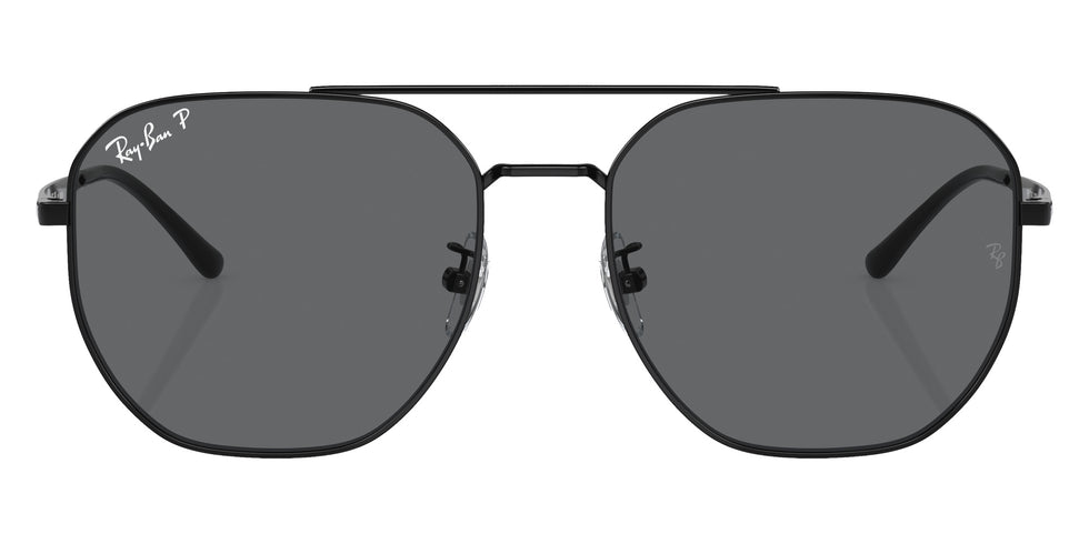 Ray-Ban® RB3724D RB3724D 002/81 59 Sunglasses - Black