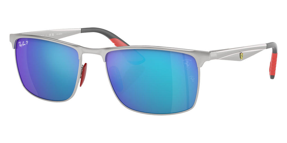 Ray-Ban® RB3726M RB3726M F007A1 57 Sunglasses - Silver