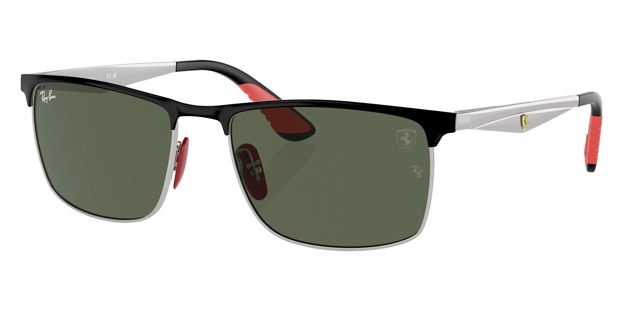 Ray-Ban® RB3726M RB3726M F06071 57 Sunglasses - Silver