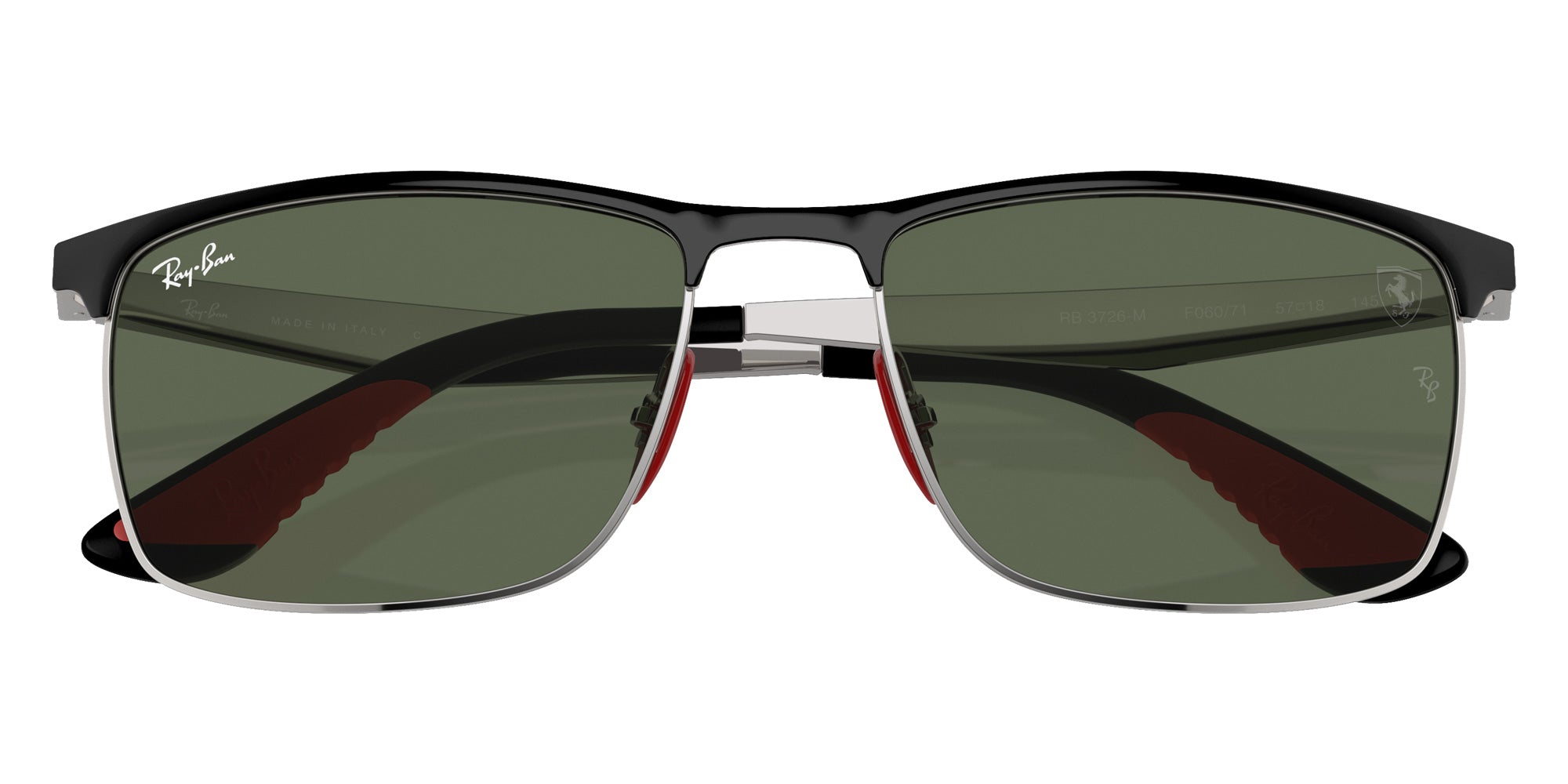Ray-Ban® RB3726M RB3726M F06071 57 Sunglasses - Silver