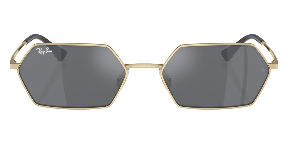 Ray-Ban® RB3728 RB3728 92136V 58 Sunglasses - Light Gold