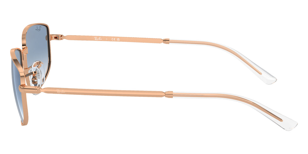 Ray-Ban® RB3732 RB3732 92023F 59 Sunglasses - Rose Gold