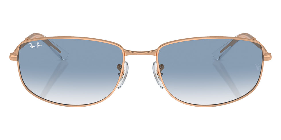 Ray-Ban® RB3732 RB3732 92023F 59 Sunglasses - Rose Gold