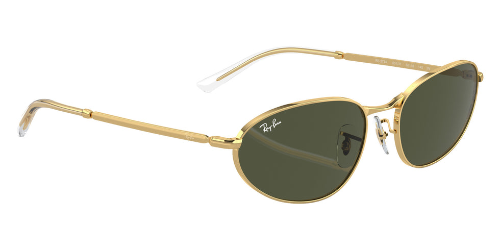 Ray-Ban® RB3734 RB3734 001/31 59 Sunglasses - Arista Gold