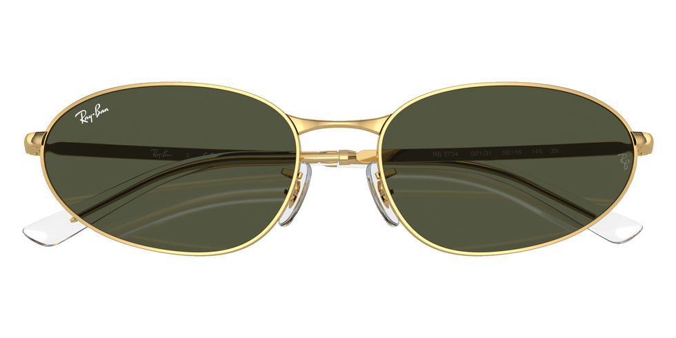 Ray-Ban® RB3734 RB3734 001/31 59 Sunglasses - Arista Gold