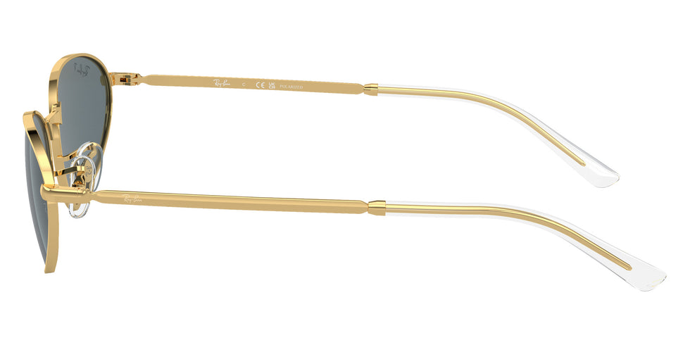 Ray-Ban® RB3734 RB3734 001/3R 59 Sunglasses - Arista Gold