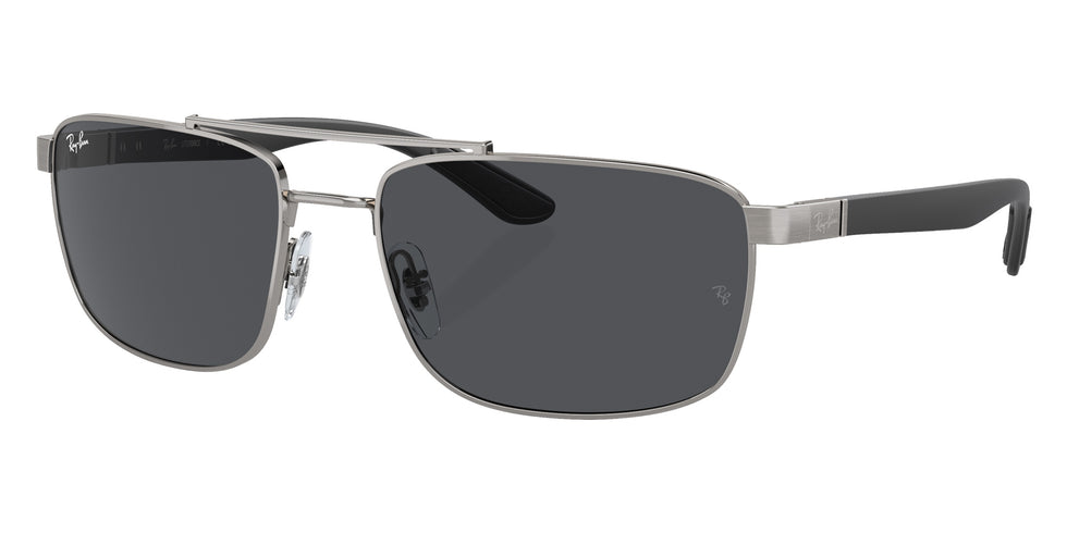 Ray-Ban® RB3737 RB3737 004/87 60 Sunglasses - Gray