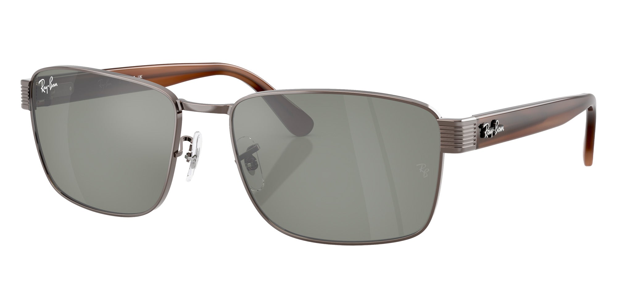 Ray-Ban® RB3750 RB3750 925940 59 Sunglasses - Havana Brown