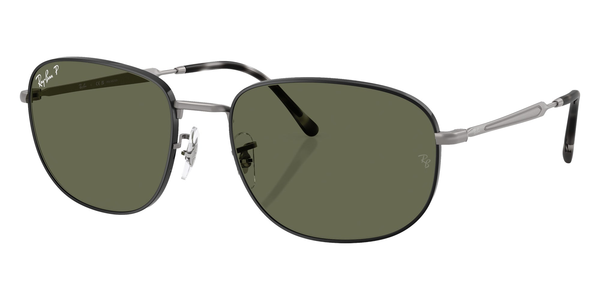 Ray-Ban® RB3754 RB3754 927458 60 Sunglasses - Matte Gunmetal