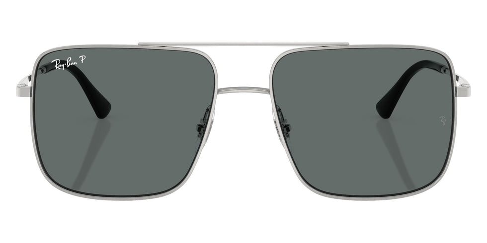 Ray-Ban® RB3758 RB3758 003/81 56 Sunglasses - Silver