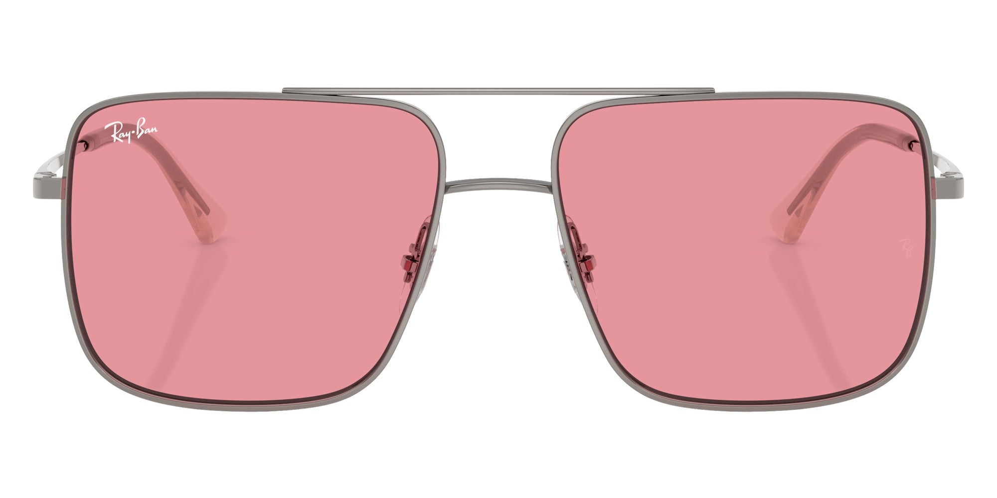 Ray-Ban® RB3758 RB3758 004/84 56 Sunglasses - Gunmetal