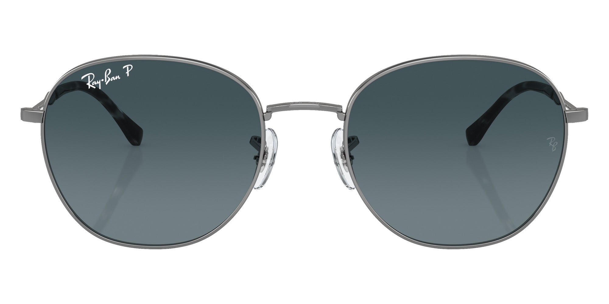 Ray-Ban® RB3809 RB3809 004/S3 55 Sunglasses - Gunmetal