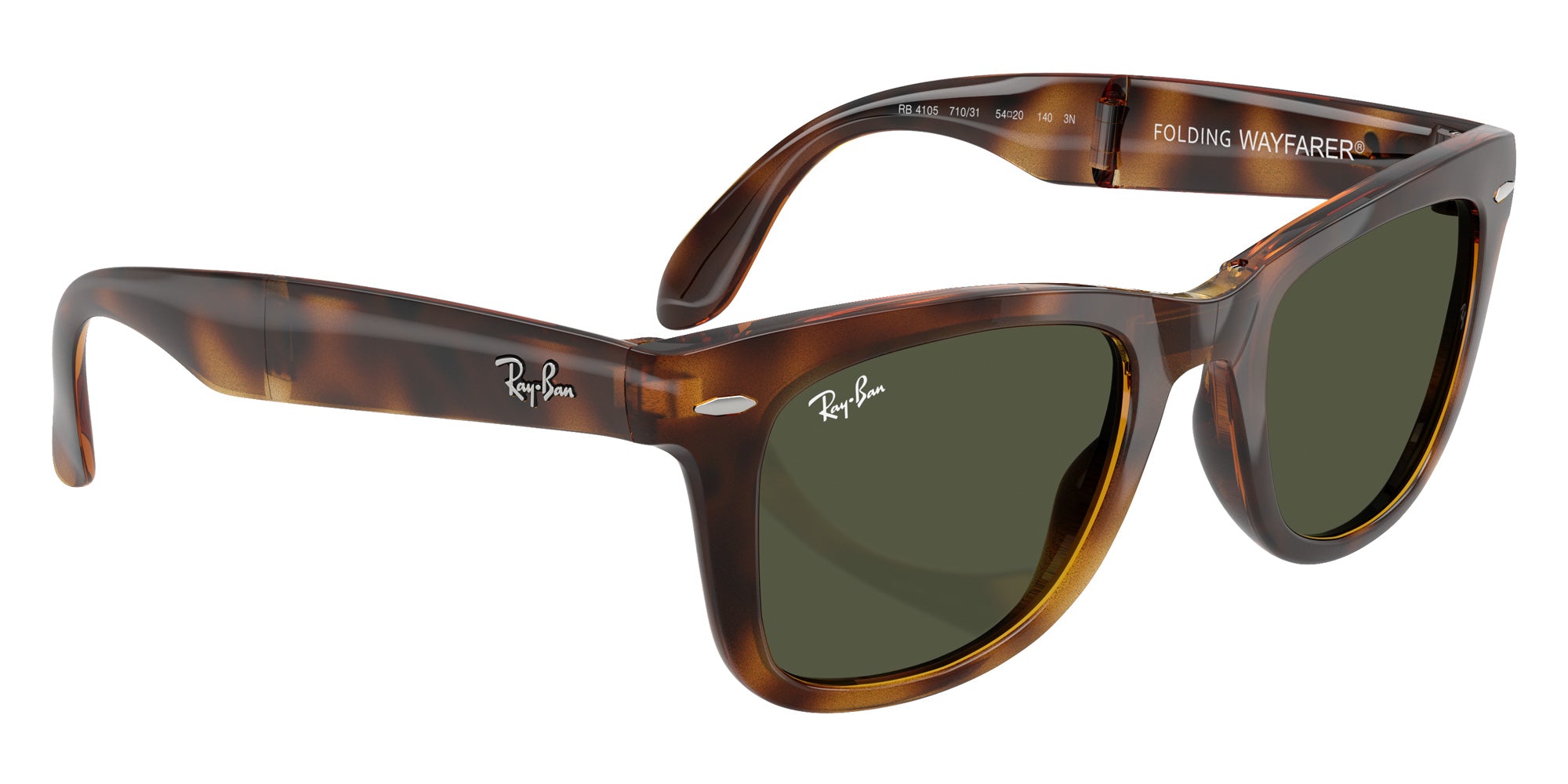 Ray-Ban® RB4105 RB4105 710/31 50 Sunglasses - Havana