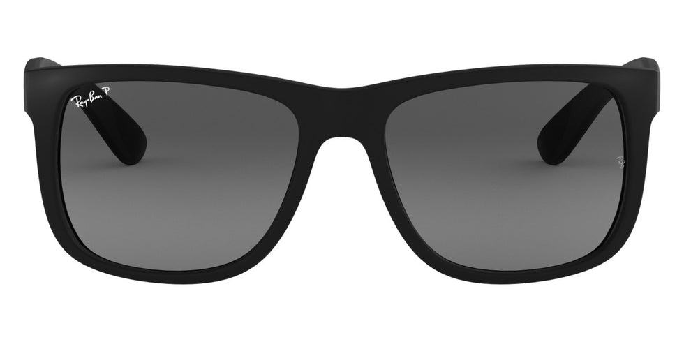Ray-Ban® Justin RB4165F RB4165F 601/71 55 - Black with Dark Green lenses Sunglasses