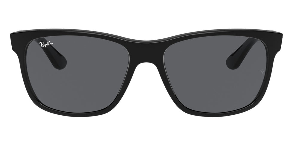 Ray-Ban® RB4181 RB4181 601/87 57 - Black with Dark Gray lenses Sunglasses