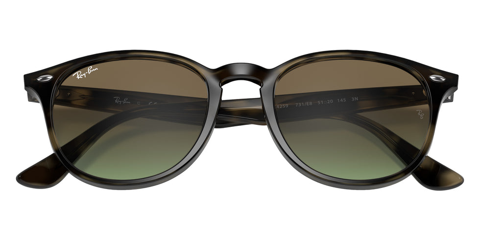 Ray-Ban® RB4259 RB4259 731/E8 51 Sunglasses - Gray Havana