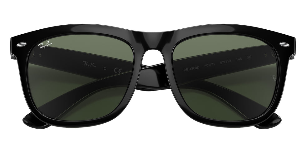 Ray-Ban® RB4260D RB4260D 601/71 57 Sunglasses - Black