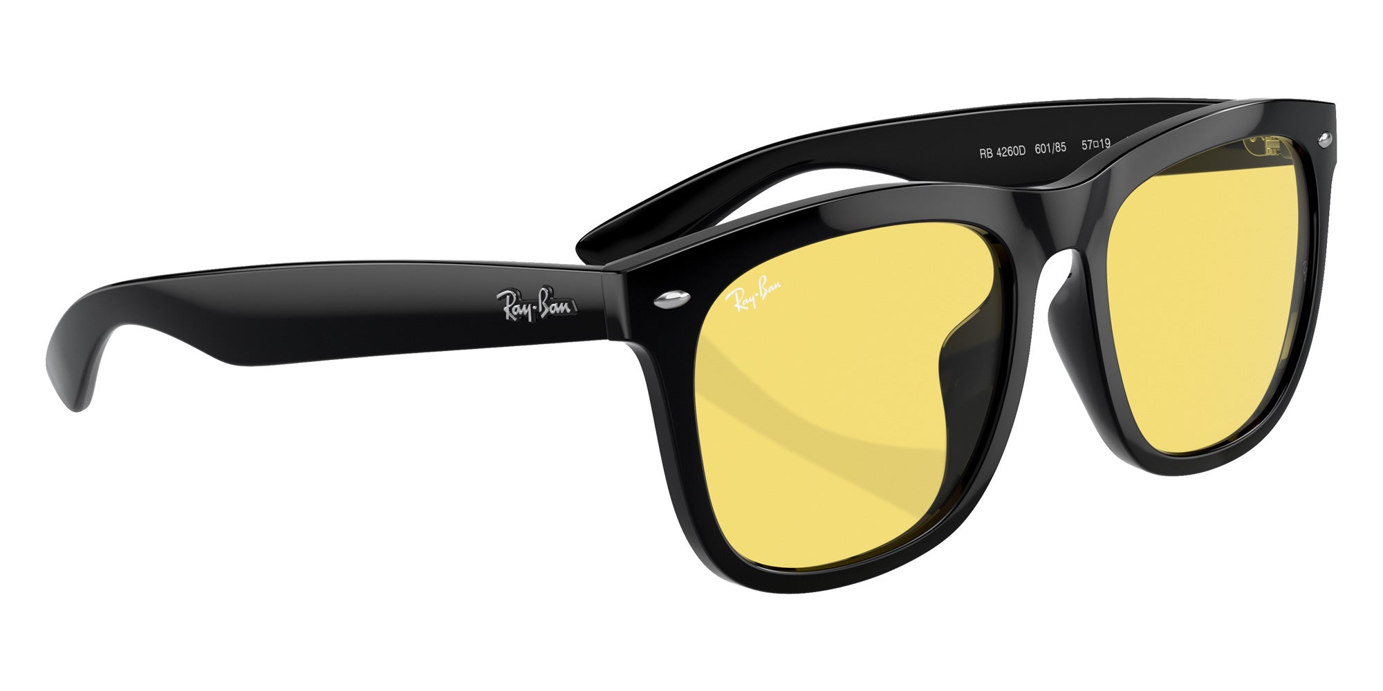 Ray-Ban® RB4260D RB4260D 601/85 57 Sunglasses - Black